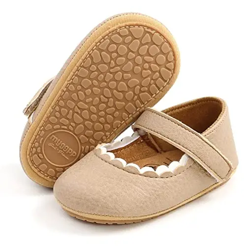 Туфли Mary Jane для девочек, детские туфли для новорожденных, плоская подошва, нескользящая мягкая полиуретановая кожа, для вечеринок, школы, свадеб, принцесс, туфли для девочек - 1