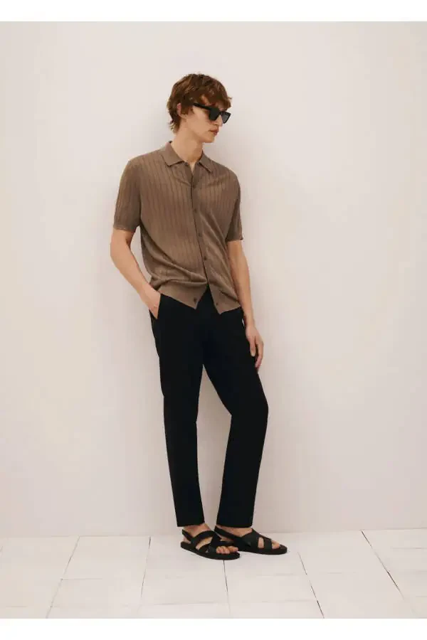 Tugmachali triko polo ko'ylagi - 6