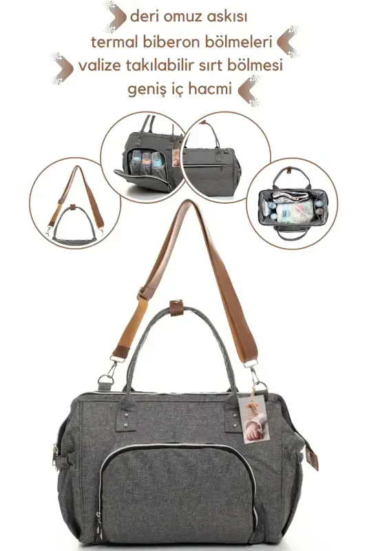 Tug'ruq to'plami (GO'DAK PARVARISHI EGNIGA VA ORQA XALTA, KASALXONADAN CHIQISH, ADYOL, 10 TALIK RO'MOLCHA, 3 TALIK PAYPOQ TO'PLAMI) - QORA - 5