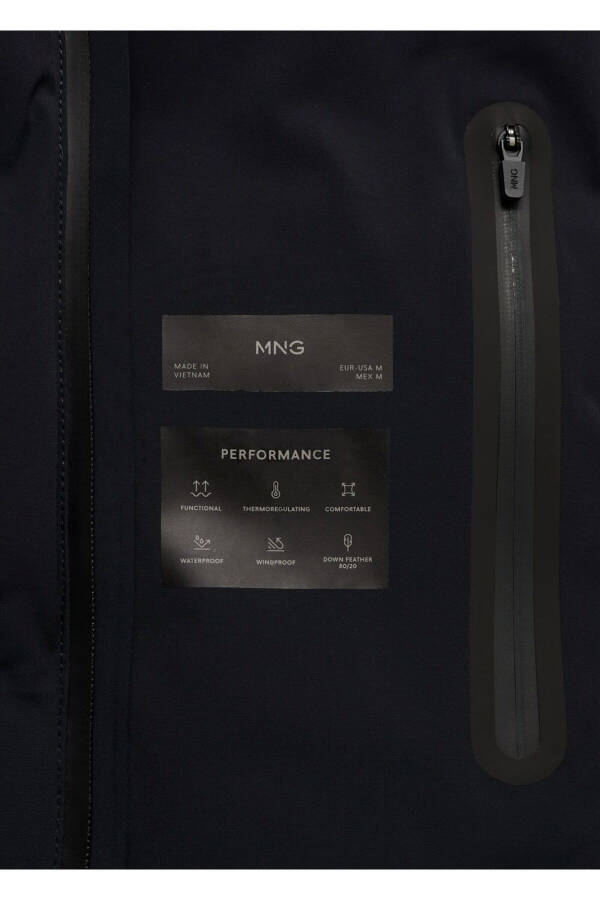 Tukli suv o'tkazmaydigan anorak - 5