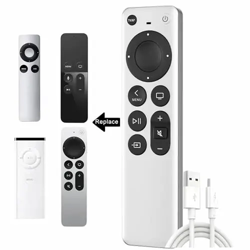 Replacement Remote Control for All Apple TV Remote - 1 Year Warranty - NETTECH (1)