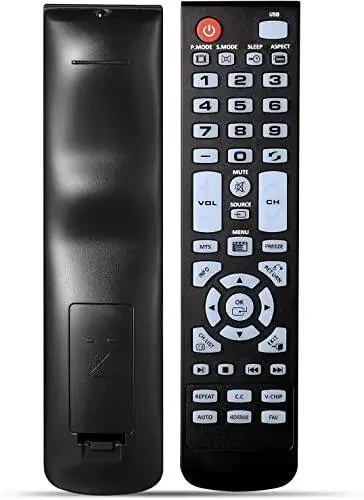 Universal Replacement Remote Control for All Element TV 100 Series E1AC19N E1AA24N E1AA24N-G ELEFT2416 E1AA32N E4AA43N E4AA50N E4AA55N E4AA65N - 1
