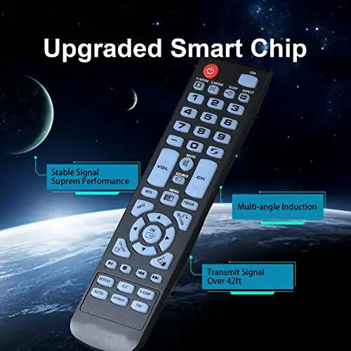 Universal Replacement Remote Control for All Element TV 100 Series E1AC19N E1AA24N E1AA24N-G ELEFT2416 E1AA32N E4AA43N E4AA50N E4AA55N E4AA65N - 3