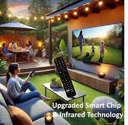 Universal for All Hisense-TV-Remote Compatible with All Hisense 4K LED HD UHD Smart TVs - Not for fire & roku TV - 1
