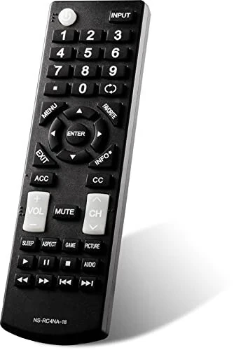 New Universal Replacement Remote Control Fit for All Insignia TVs One Year Warranty - EJotoa