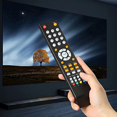 New Universal Replacement Remote Control Compatible wih All Sceptre TV LED HDTV - 7