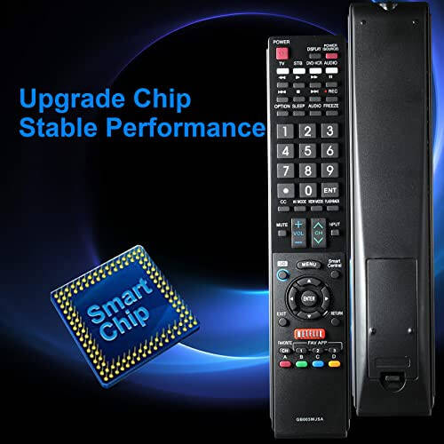 GB004WJSA GB005WJSA Universal TV Remote Control for All Sharp Smart Aquos TV - 1 Year Warranty - 3
