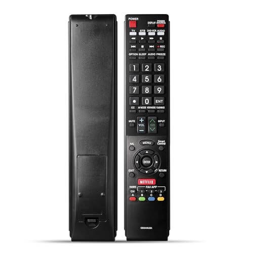GB004WJSA GB005WJSA Universal TV Remote Control for All Sharp Smart Aquos TV - 1 Year Warranty - 5