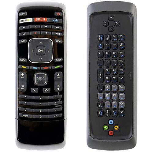 Universal Remote XRT300 with QWERTY Keyboard fit for All Vizio LCD LED Smart TV M420SV M550SV M470SL M550SL M470VSE M550VSE E551VA M320SR M420SR E3D320VX XVT3D D500I-B1 E420I-A1 E470i-A0 E3D420VX - Young