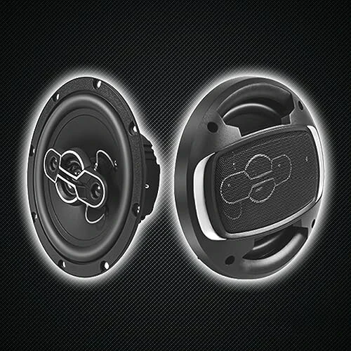 TUMAN Pro 6.5'' Автомобильные динамики, 500 Вт макс. 4-х полосные коаксиальные динамики, профессиональный стереозвук, без искажений, миларовый твитер (1 пара) - 5