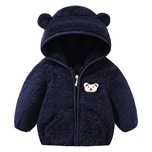 Tumaron Baby Boy Fleece Jacket Girl Winter Clothes Coat Toddler Boy'S Clothing Sweater - 1