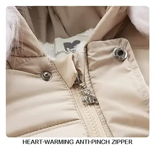 Tumaron Baby Girl Winter Snowsuit Toddler Jacket Clothes For Boy Infant Jumpsuit Hoodied - 3