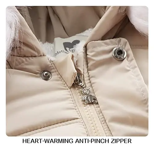 Tumaron Baby Girl Winter Snowsuit Toddler Jacket Clothes For Boy Infant Jumpsuit Hoodied - 3