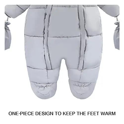 Tumaron Baby Girl Winter Snowsuit Toddler Jacket Clothes For Boy Infant Jumpsuit Hoodied - 5