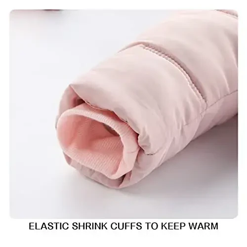 Tumaron Baby Girl Winter Snowsuit Toddler Jacket Clothes For Boy Infant Jumpsuit Hoodied - 4