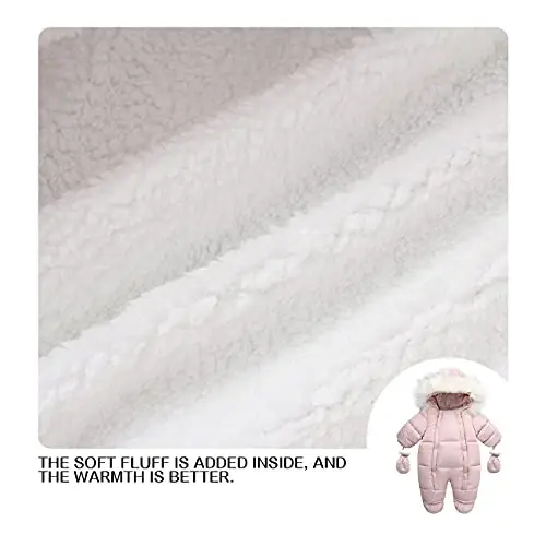 Tumaron Baby Girl Winter Snowsuit Toddler Jacket Clothes For Boy Infant Jumpsuit Hoodied - 6