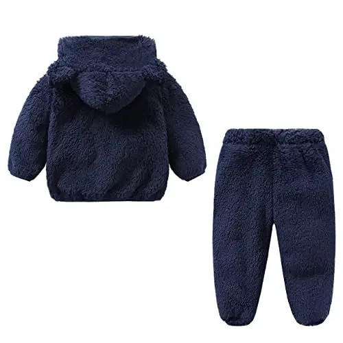 Tumaron Toddler Baby Boy Qor kostyumi Infant Girls Qor Shim va Kurtkalari Qishki Kiyim Palto - 2