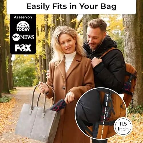 TUMELLA Strongest Windproof Travel Umbrella (Compact, 100MPH Wind-Tested), Light, Portable, One-Handed Use, Automatic Folding Rain Umbrella, Durable, Premium Grip, Fits Car & Backpack - TUMELLA (1)