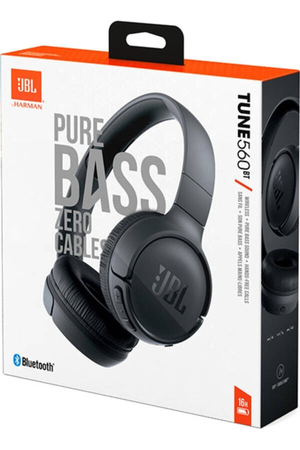 Tune 560bt Black Wireless Bluetooth Over-Ear Headphones - 22