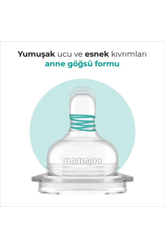 Tungi & Kunduz Anti-kolik Emzik 270 Ml, 6 Oy, O'rtacha Oqimli - 5