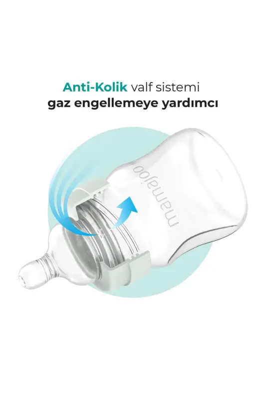 Tungi & Kunduz Anti-kolik Emzik 270 Ml, 6 Oy, O'rtacha Oqimli - 3