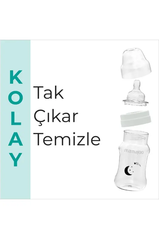 Tungi & Kunduz Anti-kolik Emzik 270 Ml, 6 Oy, O'rtacha Oqimli - 6