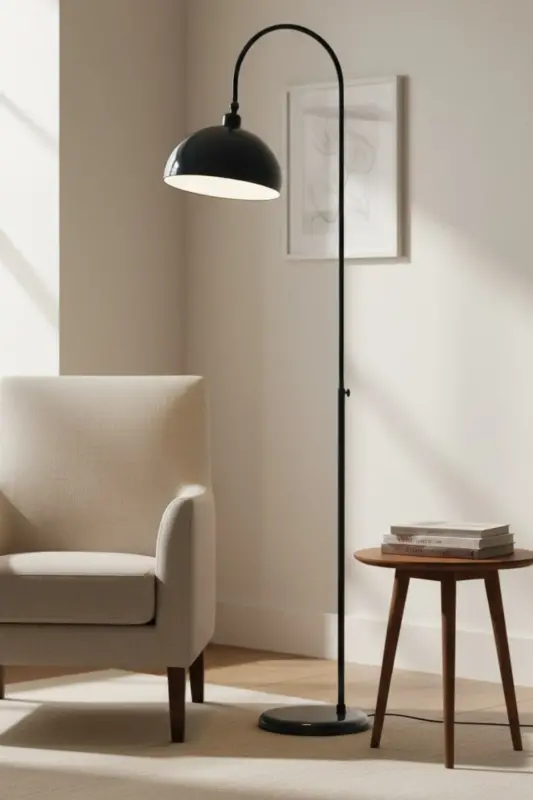 Tungi moviy lampa Harakatlanuvchi bosh Modern dekorativ metall Mehmonxona O'quv xonasi-Tungi moviy - 7