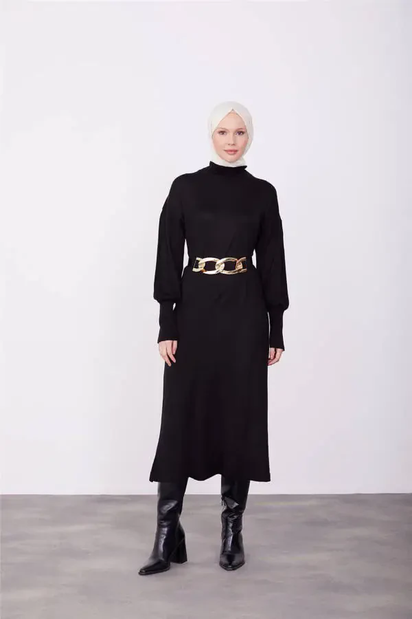 Tunic Dress 23kd4249 Black - 2