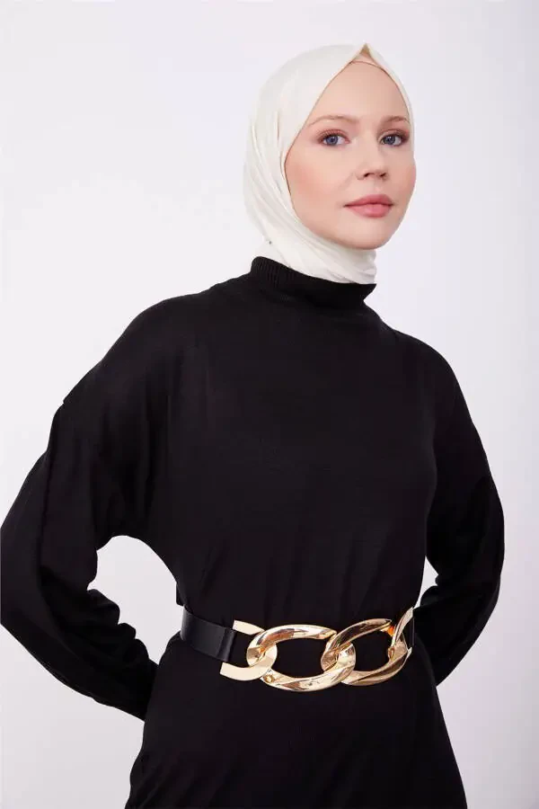 Tunic Dress 23kd4249 Black - 3