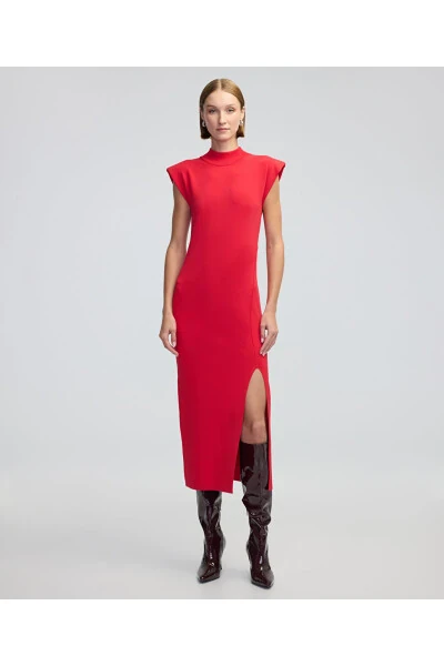 Tunic dress with slit - 2