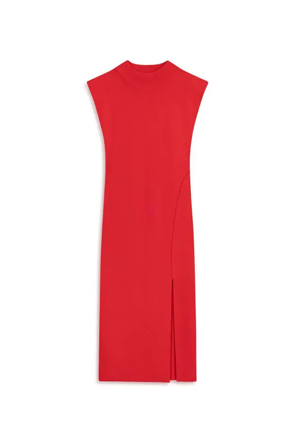 Tunic dress with slit - 3