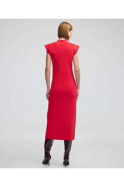 Tunic dress with slit - 6