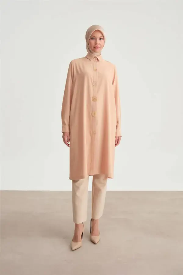 Tunic Ort4208 Biscuit - 1