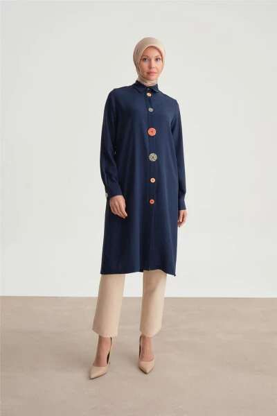 Tunic Ort4208 Navy Blue - ARMINE (1)
