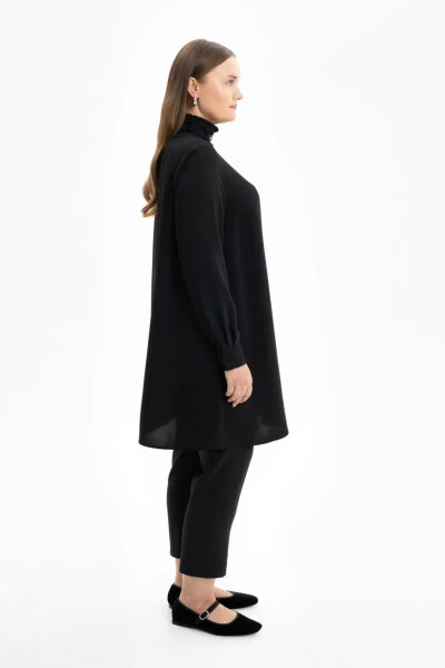 Tunic with Stand-up Collar - AKER (1)