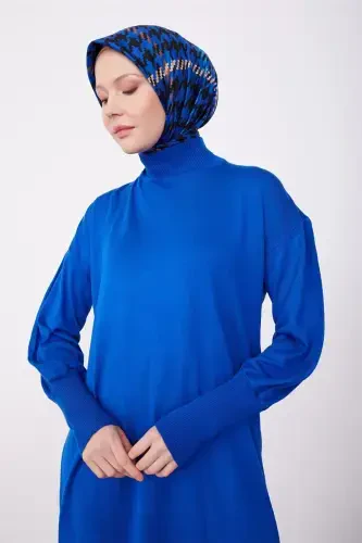 Туника Платье 23kd4249 Сакс-САКС - 4