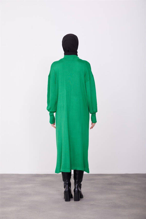 Туника Платье 23kd4249 Травянисто-зеленый - 5