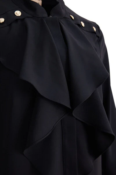 Туника с оборками и пуговицами - AKER (1)