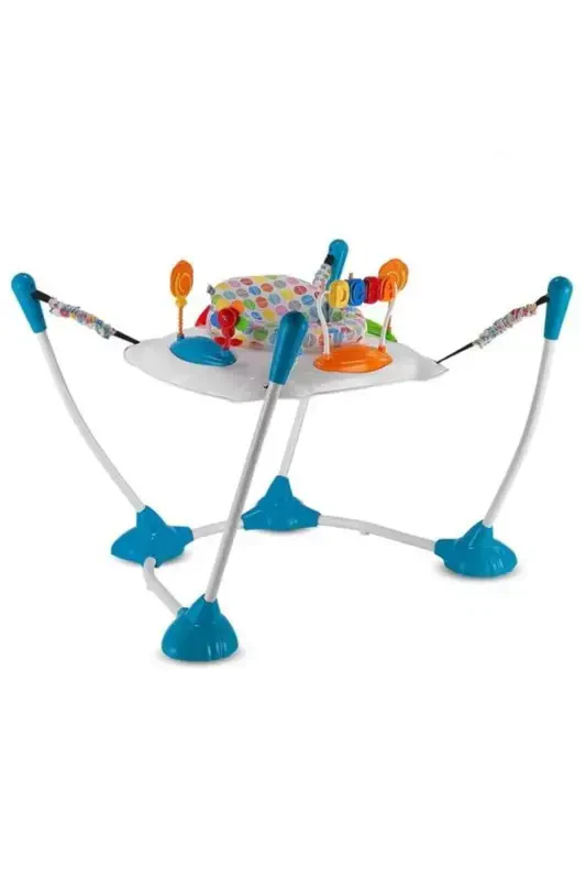 Turhan Bebe Children's Vehicle Equipment Jumper Bouncer Luxury Baby Jumper Bouncer 706-Blue - 1