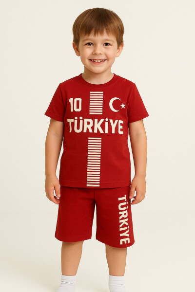 Turkey Cotton Jersey Children's Set - BABIXKIDS