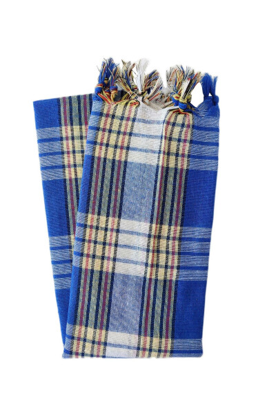 Turkish Bath Towel Blue - 1