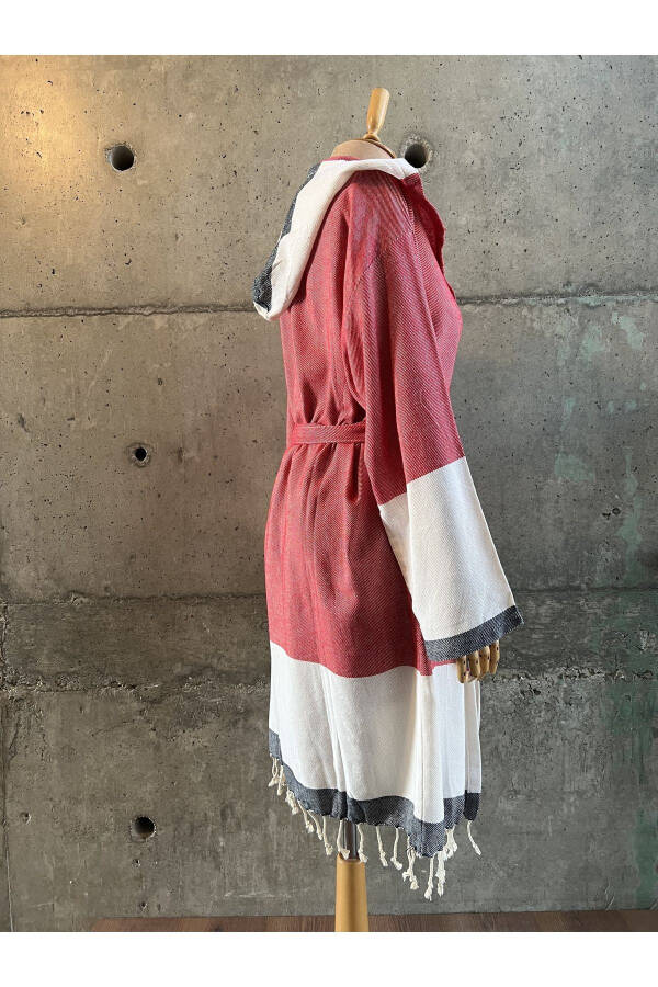 Turkish Towel Peshtemal Bathrobe - 3