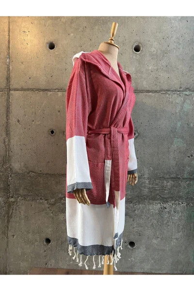 Turkish Towel Peshtemal Bathrobe - Modazone (1)