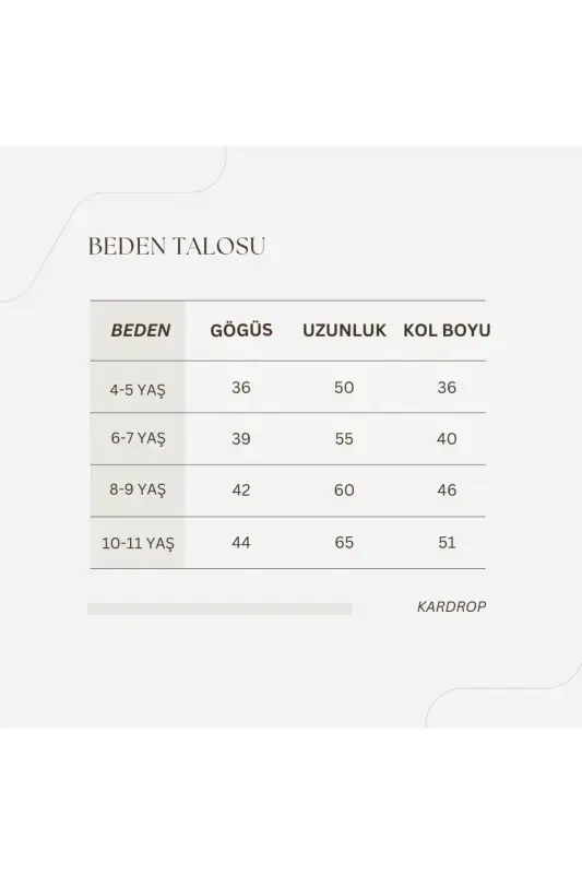 Turkuaz Rangli Bolalar Ko'ylagi-turkuraz - 8