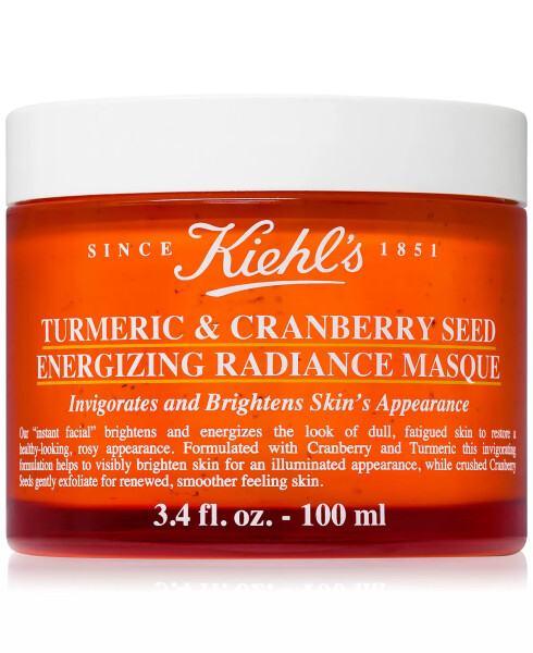 Turmeric & Cranberry Seed Energizing Radiance Masque, 3.4-oz. No Color - 1