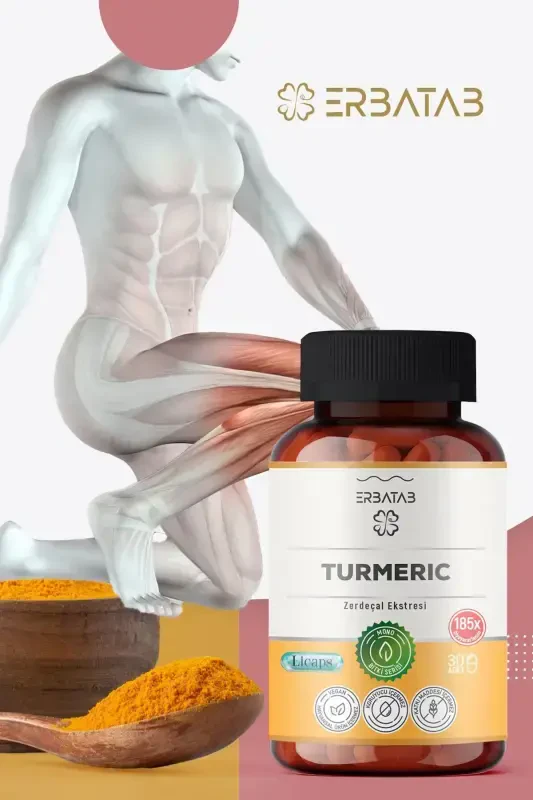 Turmeric Curcumin Extract 30 Capsules Licaps® - 3