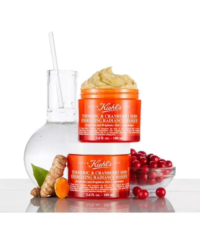 Turmerik va Cranberry Seed Energizing Radiance Maskasi, 3.4-oz. - 7
