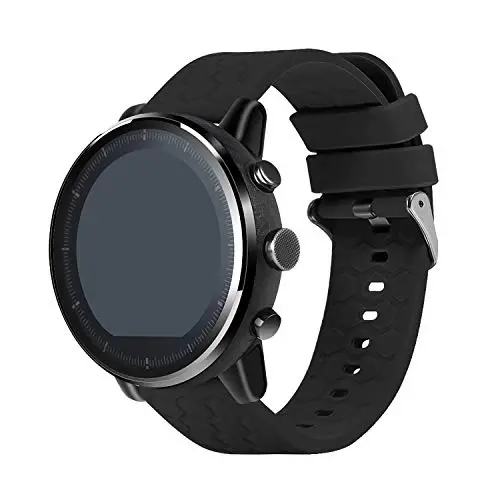 18mm 20mm 22mm Width Silicone Quick Release Wristband Replacement Sports Straps Bracelet Watch Band Women Men Strap with Quick Release Pins for Smartwatch 