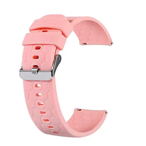 18mm 20mm 22mm Width Silicone Quick Release Wristband Replacement Sports Straps Bracelet Watch Band Women Men Strap with Quick Release Pins for Smartwatch - 4