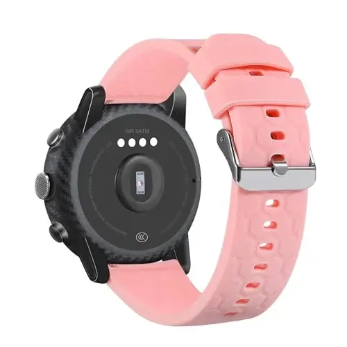18mm 20mm 22mm Width Silicone Quick Release Wristband Replacement Sports Straps Bracelet Watch Band Women Men Strap with Quick Release Pins for Smartwatch - 5